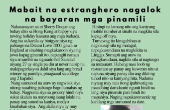 Mabait na estranghero nagalok na mabayaran mga pinamili HK Pinoy Tv News 8th July - 4th Aug 26 FB Post and Pin up