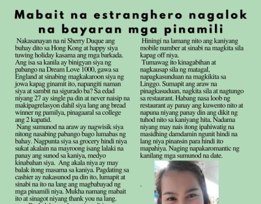 Mabait na estranghero nagalok na mabayaran mga pinamili HK Pinoy Tv News 8th July - 4th Aug 26 FB Post and Pin up