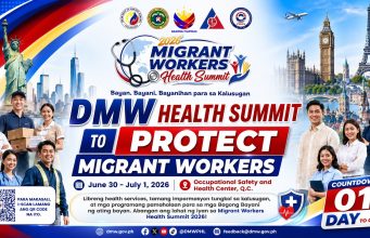 DMW Launches First-Ever Health Summit to Protect Migrant Workers DMW Health Summit to Protect Migrant Workers