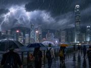 Heavy rain forecast for Hong Kong as forecasters monitor possible tropical cyclone Heavy rain forecast for Hong Kong infographics