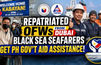 Repatriated OFWs from Dubai, Black Sea seafarers get gov’t aid assistance Repatriated OFWs from Dubai, Black Sea seafarers