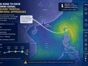 Hong Kong to Issue Warning Signal as Severe Tropical Storm Noul Approaches Severe Tropical Storm Noul