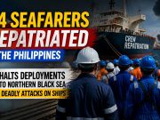 Philippines Repatriates 174 Seafarers, Halts Deployments to Northern Black Sea After Deadly Attacks 174 Seafarers repatriated to the Philippines