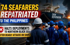 Philippines Repatriates 174 Seafarers, Halts Deployments to Northern Black Sea After Deadly Attacks 174 Seafarers repatriated to the Philippines