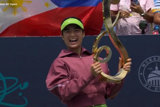 Eala rallies past Pegula to win first WTA title at DC Open Alex Eala proudly hoists the 2026 Mubadala DC Open trophy