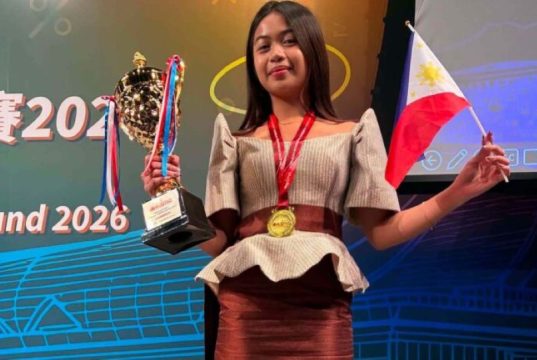 Ilocos Norte Student Crowned World Champion at Hong Kong Math Olympiad Ashley Cassandra Rasos Crowned World Champion
