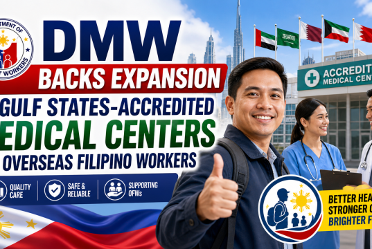 DMW Backs Expansion of Gulf-Accredited Medical Centers for Overseas Workers DMW Backs Expansion of Gulf States-Accredited Medical Centers for OFWs