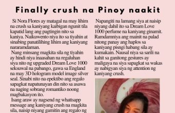 Finally crush na Pinoy naakit HK Pinoy Tv News 5th Aug - 1st Sep 26 FB Post and Pin up