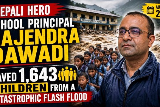 How Nepali hero school principal Rajendra Dawadi saved 1,643 students from the deadly flash flood Nepali hero school principal Rajendra Dawadi