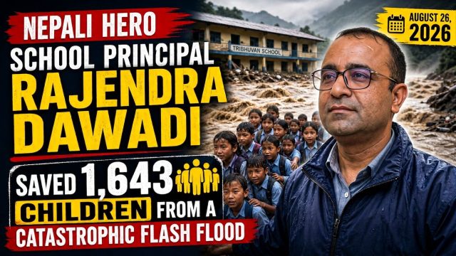Nepali hero school principal Rajendra Dawadi
