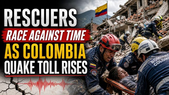 Rescuers Race against time as Colombia quake toll rises