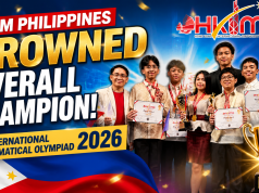 Team Philippines Crowned Overall Champion at HK International Mathematical Olympiad 2026 Team Philippines Crowned Overall Champion at HKIMO