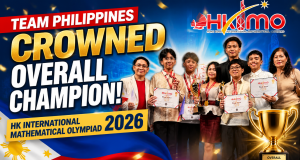 Team Philippines Crowned Overall Champion at HK International Mathematical Olympiad 2026 Team Philippines Crowned Overall Champion at HKIMO