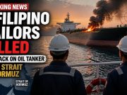 2 Filipino sailors killed in attack on oil tanker near Strait of Hormuz, officials say 2 Filipino sailors killed in attack on oil tanker near Strait of Hormuz