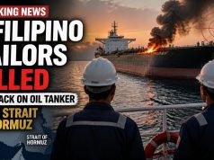 2 Filipino sailors killed in attack on oil tanker near Strait of Hormuz, officials say 2 Filipino sailors killed in attack on oil tanker near Strait of Hormuz