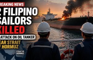 2 Filipino sailors killed in attack on oil tanker near Strait of Hormuz, officials say 2 Filipino sailors killed in attack on oil tanker near Strait of Hormuz