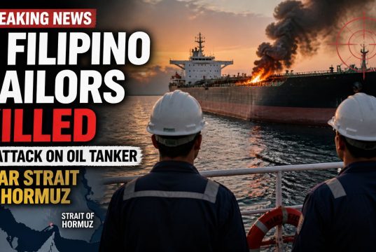 2 Filipino sailors killed in attack on oil tanker near Strait of Hormuz, officials say 2 Filipino sailors killed in attack on oil tanker near Strait of Hormuz