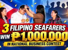 3 Filipino Seafarers Win 1 Million Pesos in National Business Contest 3 Filipino Seafarers Win 1 Million Pesos in National Business Contest