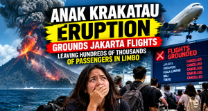Anak Krakatau Eruption Grounds Jakarta Flights, Leaving Hundreds of Thousands of Passengers in Limbo Anak Krakatau Eruption Grounds Jakarta Flights, Leaving Hundreds of Thousands of Passengers in Limbo