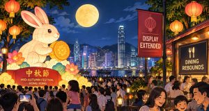 Hong Kong Extends Mid-Autumn Lantern Display as Crowds Swell and Dining Rebounds HK Mid Autumn Festival extended