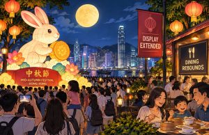 Hong Kong Extends Mid-Autumn Lantern Display as Crowds Swell and Dining Rebounds HK Mid Autumn Festival extended