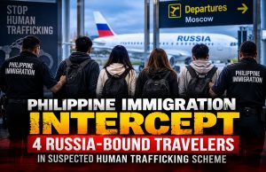 Philippine Authorities Intercept 4 Russia-Bound Travelers in Suspected Human Trafficking Scheme Philippine Immigration Authorities Intercept 4 Russia-Bound Travelers