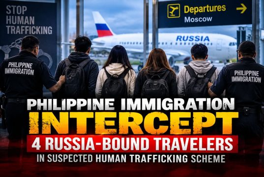 Philippine Authorities Intercept 4 Russia-Bound Travelers in Suspected Human Trafficking Scheme Philippine Immigration Authorities Intercept 4 Russia-Bound Travelers