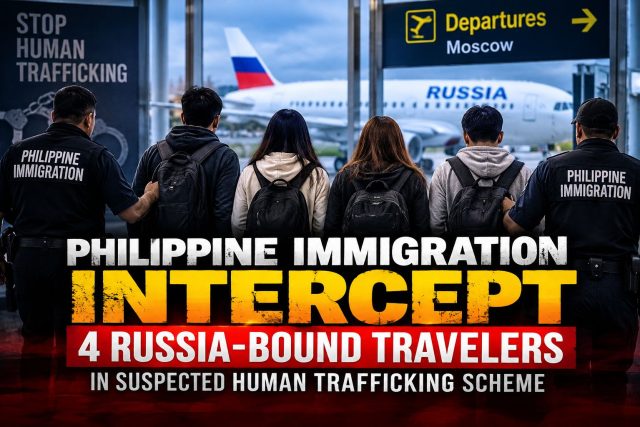 Philippine Immigration Authorities Intercept 4 Russia-Bound Travelers