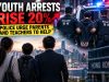 HK Police Urge Parents and Teachers to Help as Youth Arrests Rise 20% Police Urge Parents and Teachers to Help as Youth Arrests Rise 20% in Hong Kong