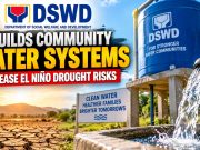 DSWD builds community water systems to ease El Niño drought risks DSWD builds community water systems to ease El Niño drought risks