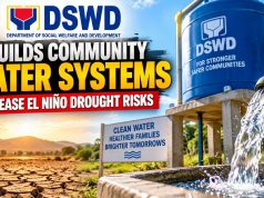 DSWD builds community water systems to ease El Niño drought risks DSWD builds community water systems to ease El Niño drought risks