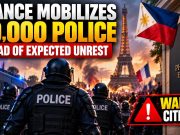 France mobilizes 70,000 police ahead of expected unrest as Philippine embassy warn citizens France mobilizes 70,000 police ahead of expected unrest as Philippine embassy warn citizens