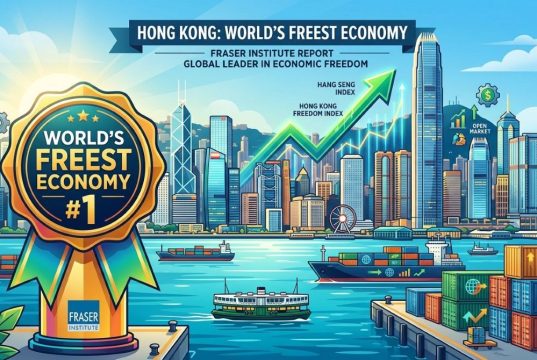 Hong Kong Retains Top Spot as World’s Freest Economy in Fraser Institute Report Hong Kong Retains Top Spot as World’s Freest Economy