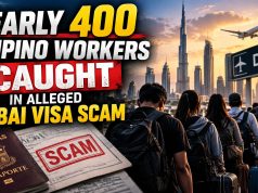 Nearly 400 Filipino workers caught in alleged Dubai visa scam, official says Nearly 400 Filipino workers caught in alleged Dubai visa scam