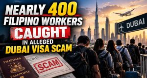 Nearly 400 Filipino workers caught in alleged Dubai visa scam, official says Nearly 400 Filipino workers caught in alleged Dubai visa scam
