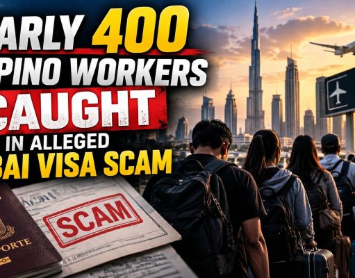 Nearly 400 Filipino workers caught in alleged Dubai visa scam, official says Nearly 400 Filipino workers caught in alleged Dubai visa scam