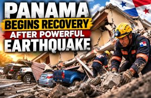 Panama begins recovery efforts in the wake of powerful earthquake Panama begins recovery efforts in the wake of powerful earthquake