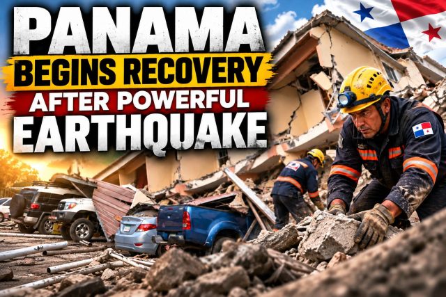 Panama begins recovery efforts in the wake of powerful earthquake