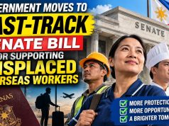 Philippine government moves to fast-track Senate Bill for supporting displaced overseas workers Philippine government moves to fast-track Senate Bill