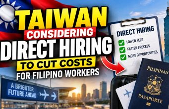 Taiwan considering direct hiring to cut costs for Filipino workers Taiwan considering direct hiring to cut costs for Filipino workers