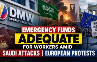 DMW says emergency funds adequate for workers amid Saudi attacks, European protests emergency funds adequate for workers amid Saudi attacks, European protests